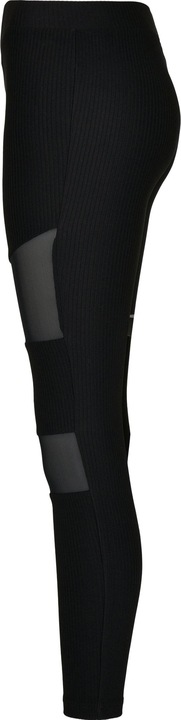 Actual product image Urban Classics Ladies Tech Mesh Rib Leggings (L)