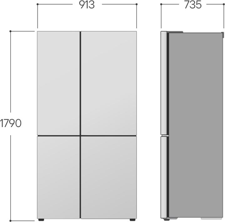 Immagine prodotto LG GSLC41EPPE.AEPQEUR (641 l)