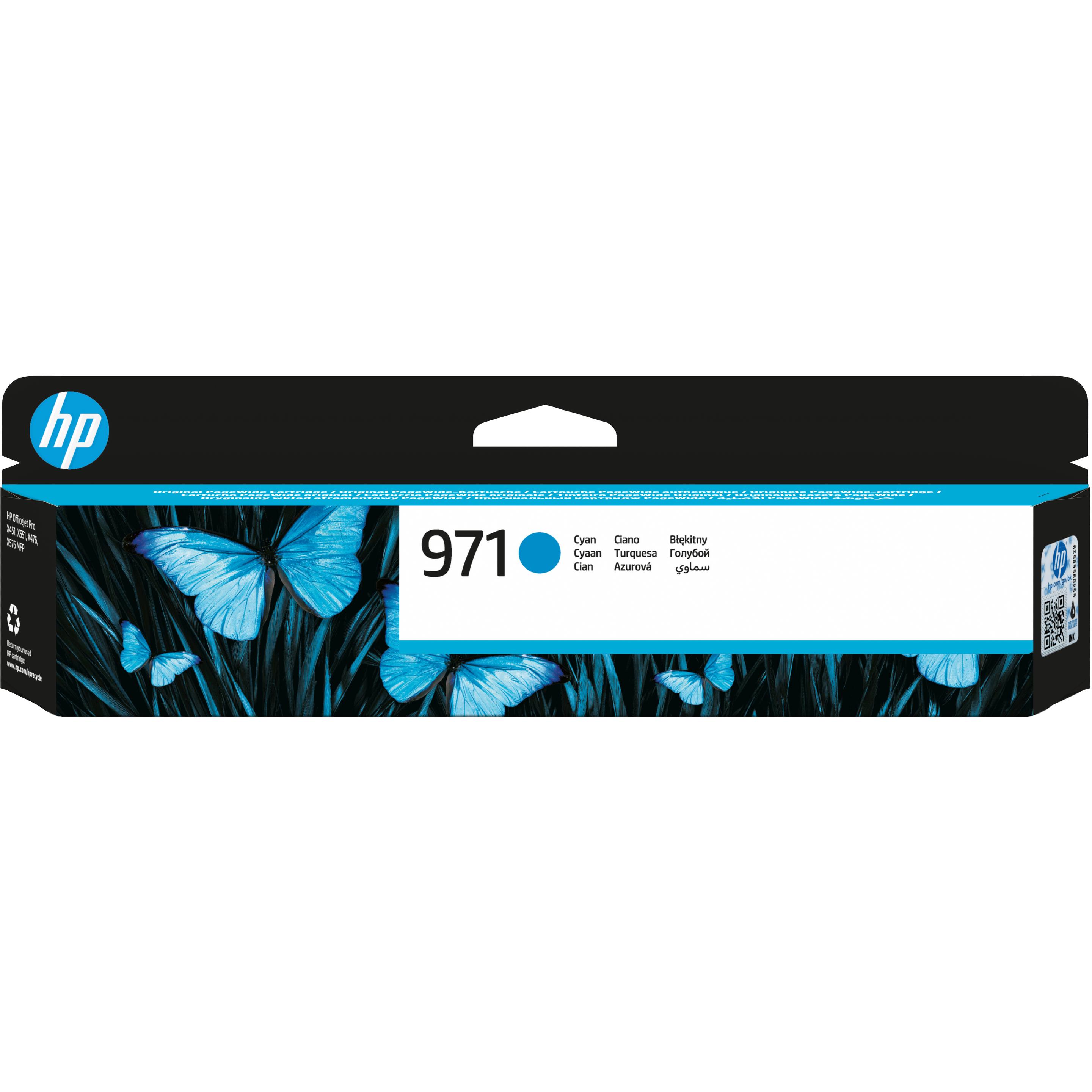 HP, Druckerpatrone, 971 (C)