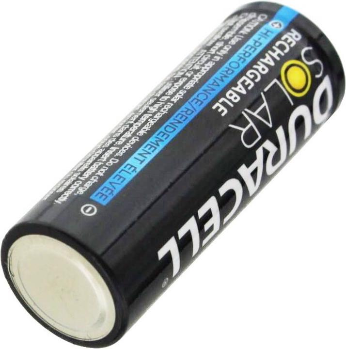 Produktbild Duracell Akku Solar Lithium Phosphat Akku 18500 Li-FePo4 (2 Stk., 18500, 1000 mAh)