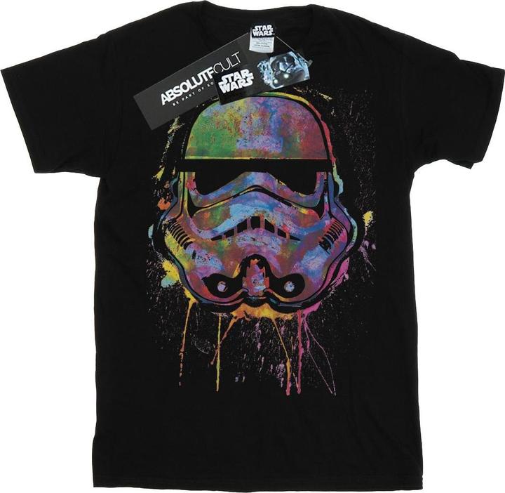 Produktbild Star Wars Stormtrooper Paint Splats TShirt Mädchen (128)