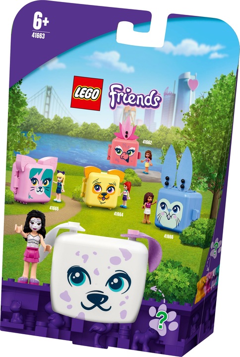 Actual product image LEGO Emma's Dalmatian Cube (41663, LEGO Friends)