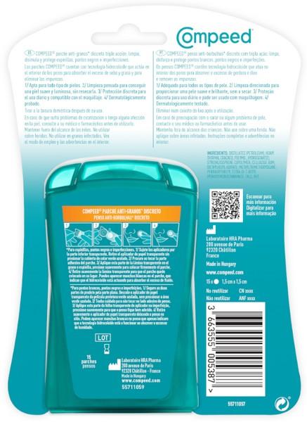 Produktbild Compeed Hydrokolloid Diskretes Pickelpflaster - 15er-Pack (15x)