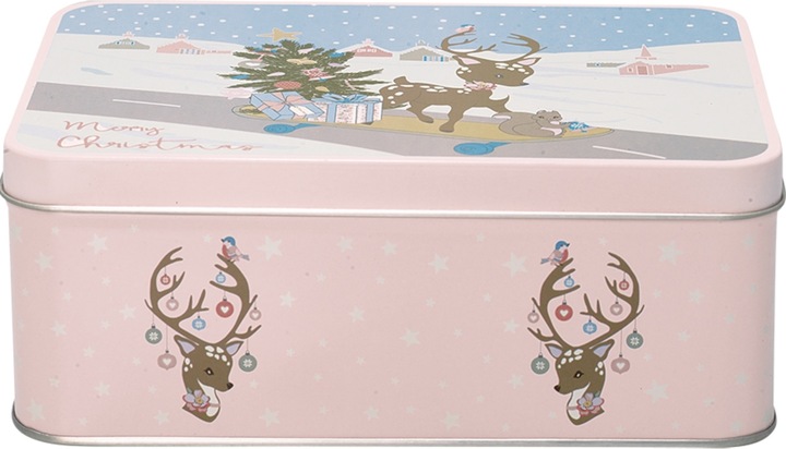 Immagine prodotto Greengate Scatola portaoggetti Bambie rosa pallido 13 x 18 cm (13 x 18 cm)