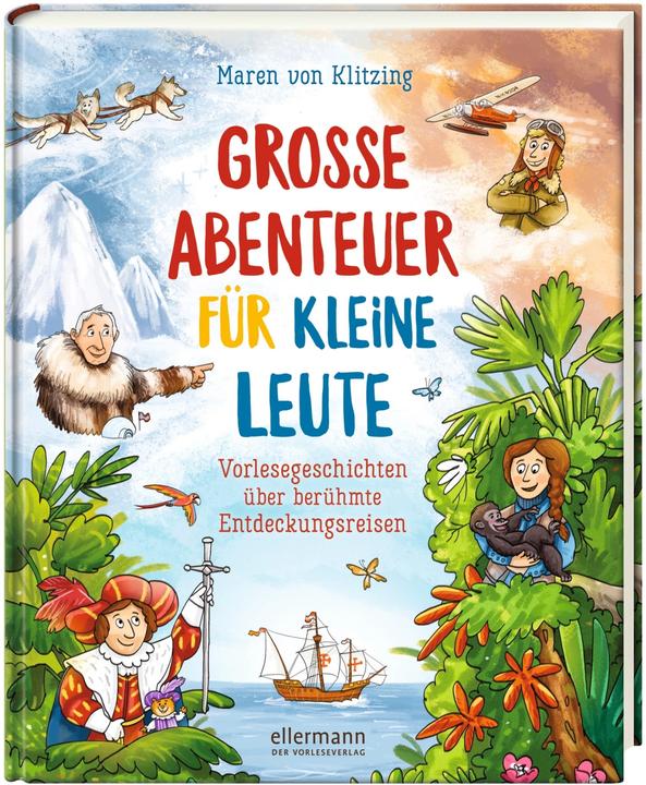 Actual product image Grosse Abenteuer für kleine Leute (German, Maren von Klitzing, 2019)