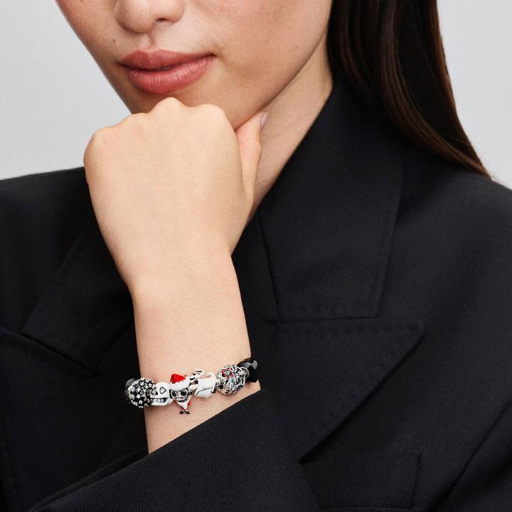 Image du produit Pandora Disney The Nightmare Before Christmas Jack Skellington Charm (Émail, Argent 925)