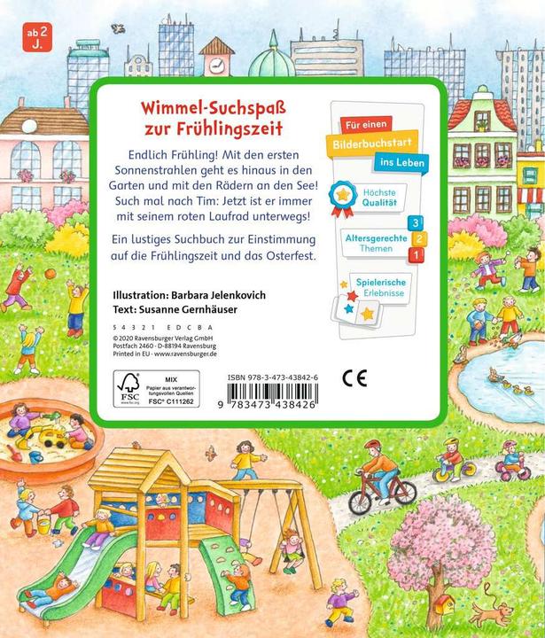Actual product image Ravensburger Sachen suchen: Im Frühling (German, Susanne Gernhäuser, 2020)