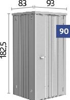 Produktbild Biohort Geräteschrank 90