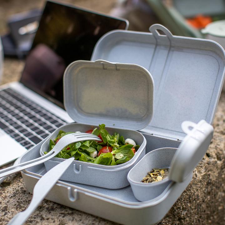 Image du produit Koziol Lunchbox Pascal Ready Organic 4 parties, bleu