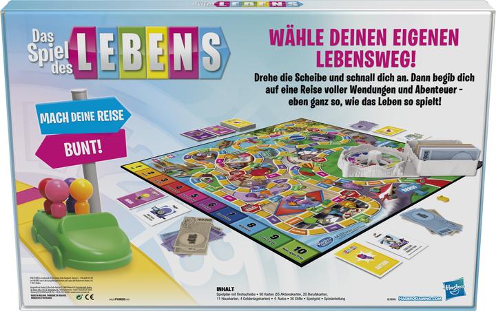 Actual product image Hasbro Gaming Game of life (German)