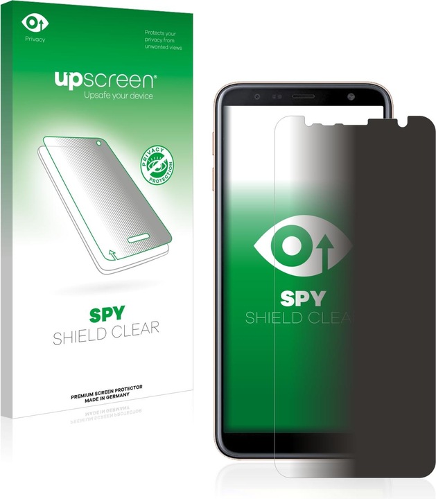 Actual product image upscreen Spy Shield Privacy Protector (1 Piece, Samsung Galaxy J4+)