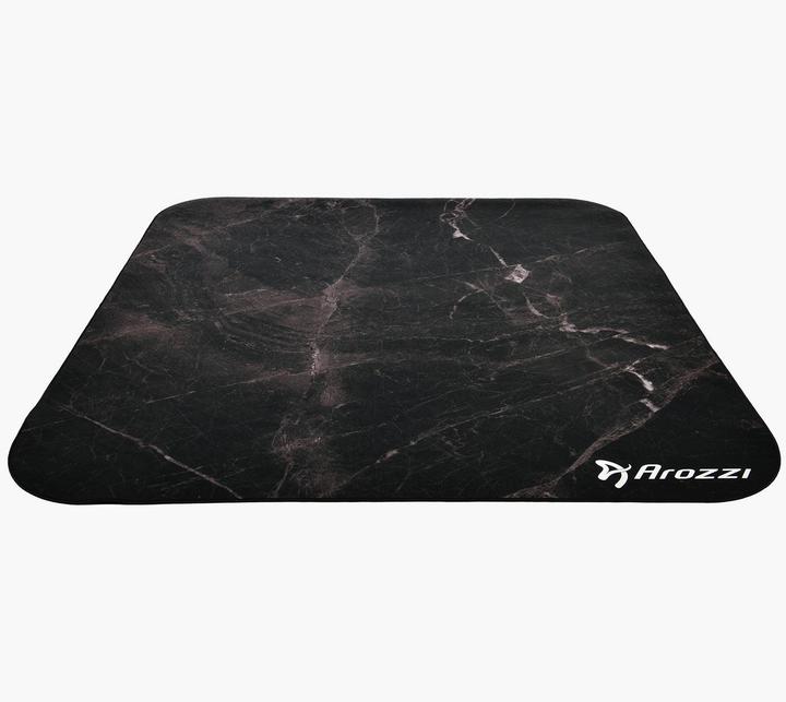 Actual product image Arozzi Computer chairs / desks ZONA Quattro Floor Pad | Black Marble (116 x 116 cm)