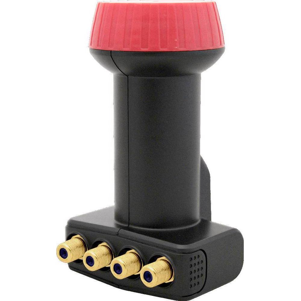 Megasat Diavolo Quattro (Quattro LNB, 40mm), LNB, Schwarz
