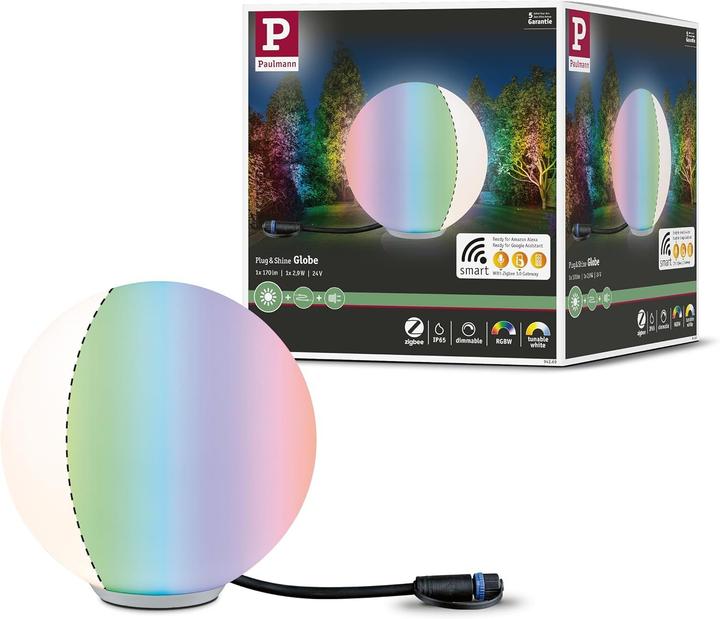 Produktbild Paulmann Outdoor Plug & Shine Globe (170 lm, IP65)