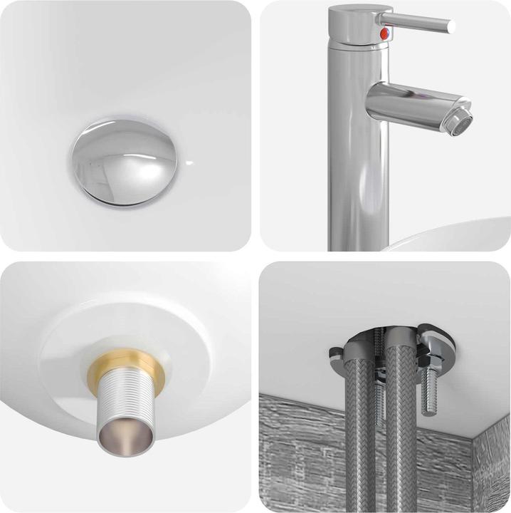 Produktbild vidaXL Badezimmerschrank