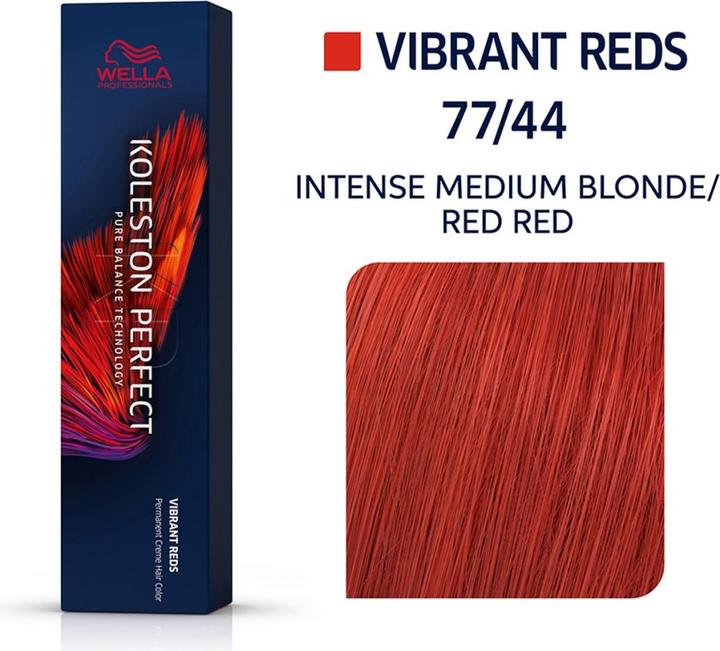 Produktbild Wella Koleston Perfect Me+ (77/44 mittelblond intensiv rot-intensiv)