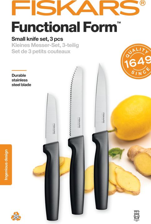Produktbild Fiskars Functional Form small knife set 1057561 (8 cm)