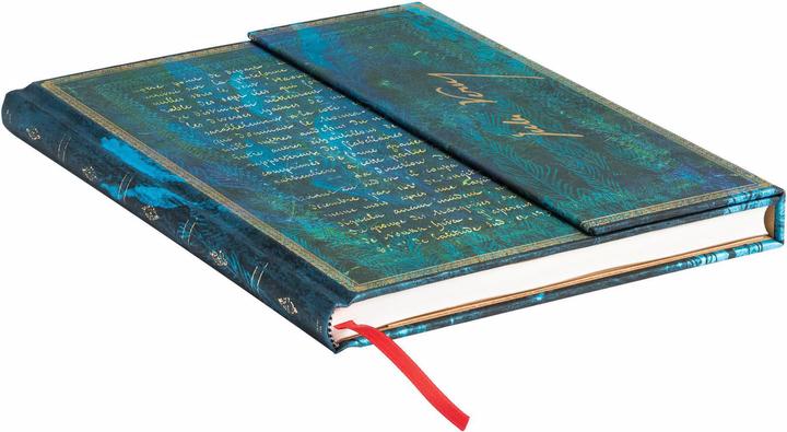 Actual product image Paperblanks Notebook Verne 10 cm x 14 cm lined (10 x 14 cm, Lined, Hardcover)
