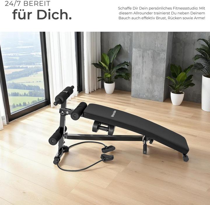 Produktbild tectake Sit Up Trainingsbank