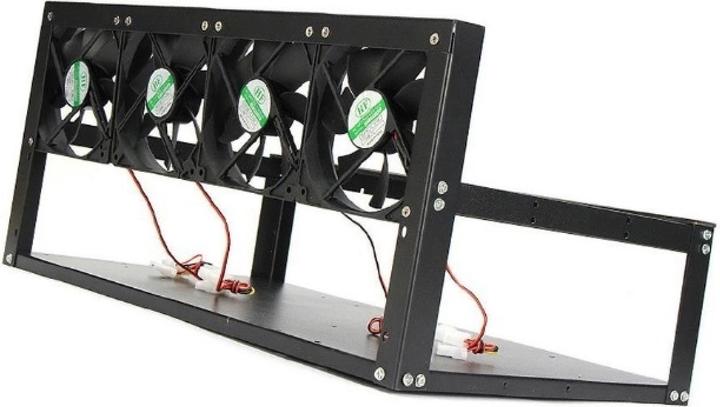 Actual product image PowerGuard GPU Mining Rig Case
