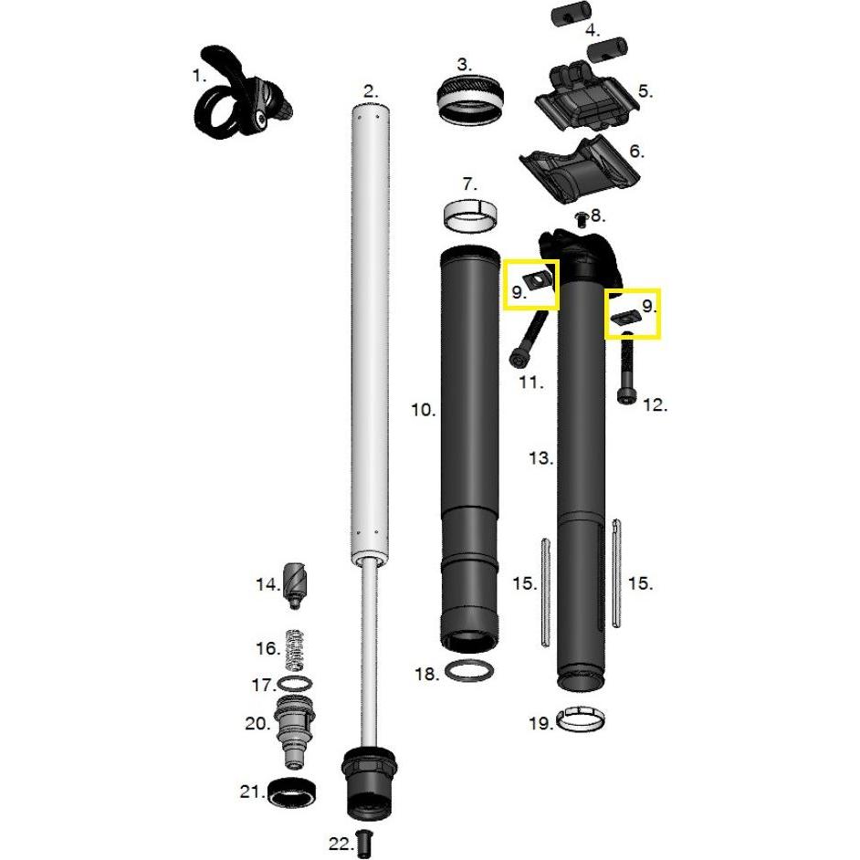 Crankbrothers, Accessori per selle per biciclette