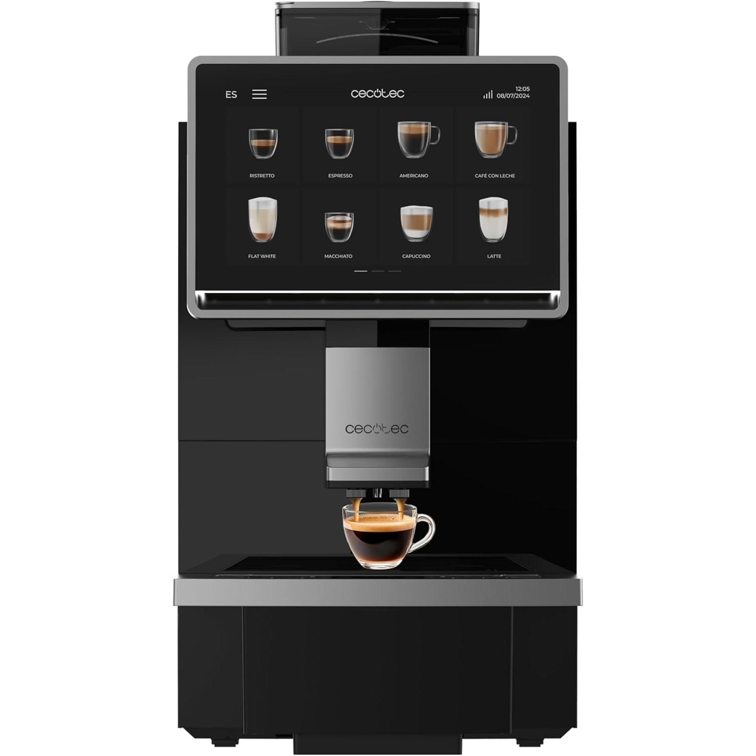 Cecotec Macchina da Caffè Super Automatica Commerciale Cremmaet Coffice, Kaffeevollautomat, Schwarz