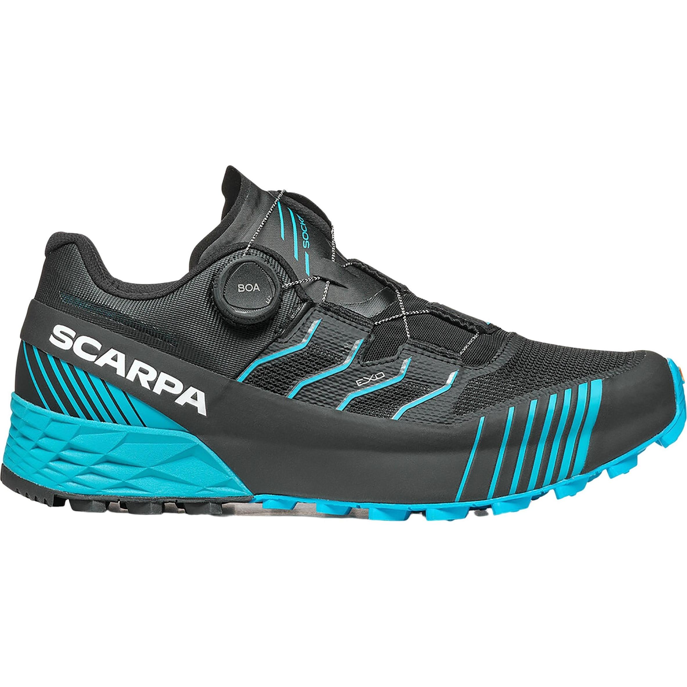 Scarpa, Herren, Laufschuhe, Ribelle Run Kalibra ST (42.5), Schwarz