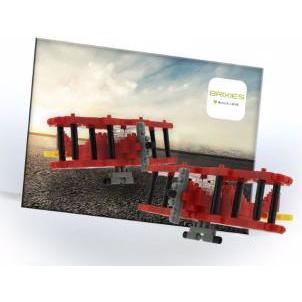 Brixies Postkarte Doppeldecker