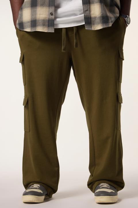 Actual product image Sthuge sweat cargo pants, baggy fit, elasticated waistband, cargo pockets, up to 8 XL (5XL)