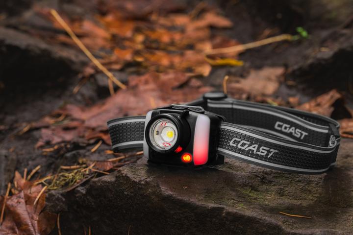 Actual product image Coast FL95R Rechargeable headlamp with focus and light in three colours, 1250 lumens (1250 lm)