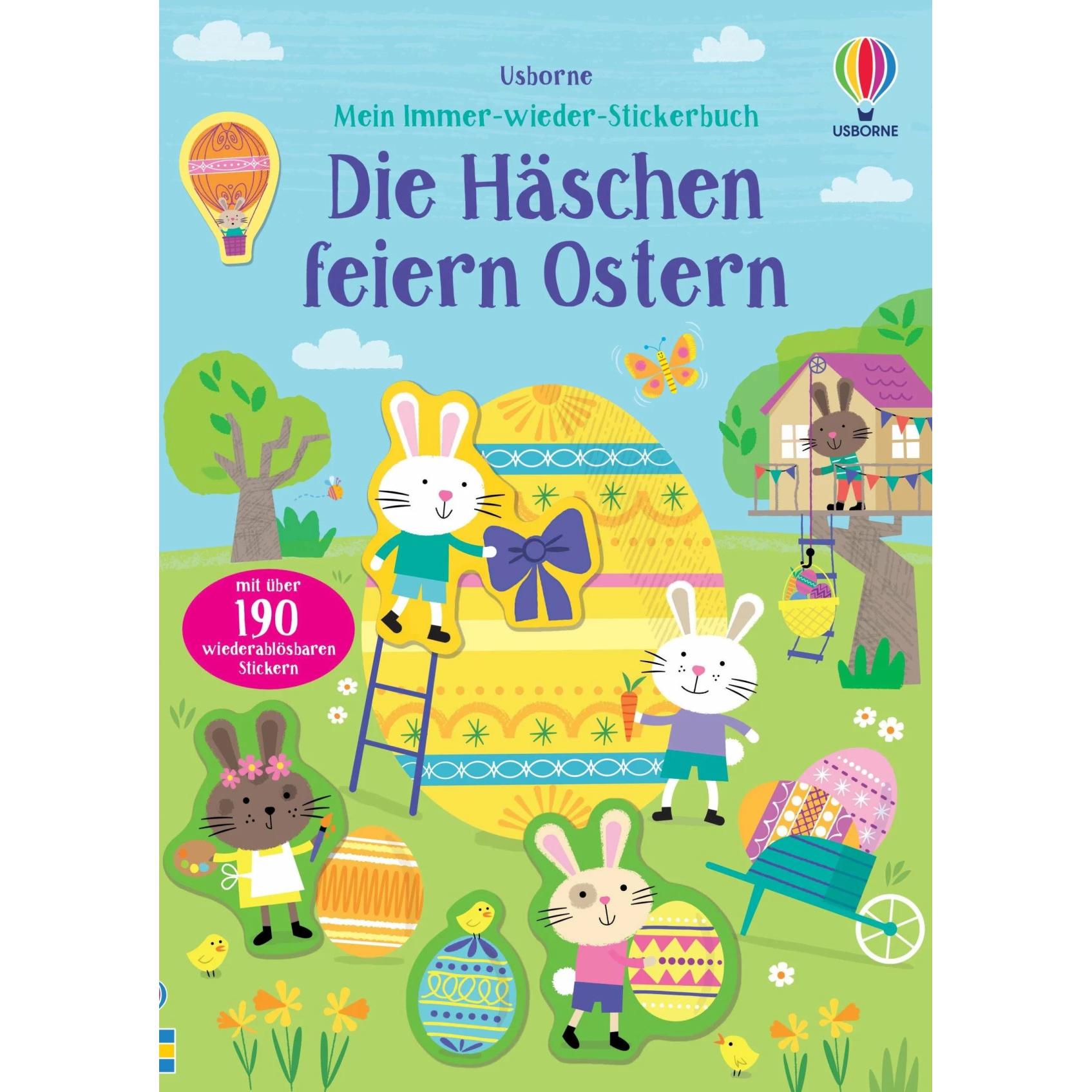 Mein Immer-wieder-Stickerbuch: Die Häschen feiern Ostern, Kinderbücher