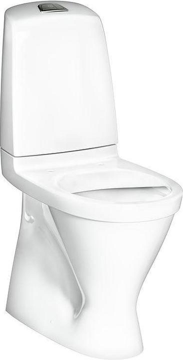 Actual product image Gustavsberg Nautic 1546HF toilet 2/4 L høj model skjult S-lås med åben skyllerand