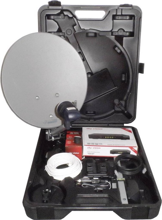 Produktbild Sky Vision Camping SAT-Anlage mit Receiver (Parabolantenne, DVB-S / -S2)