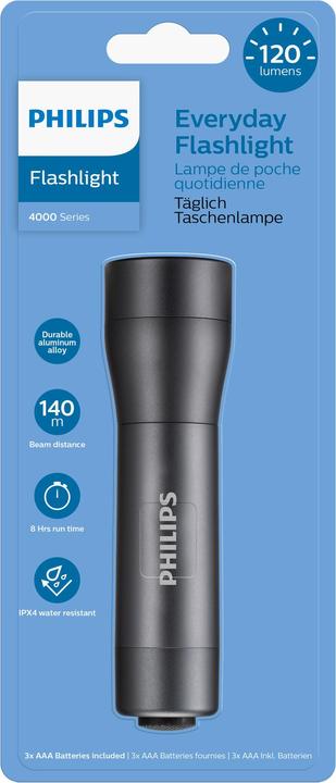 Actual product image Philips Flashlight 120Lm IPX4 (120 lm)