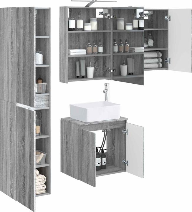 Produktbild vidaXL Badezimmerschrank-Set
