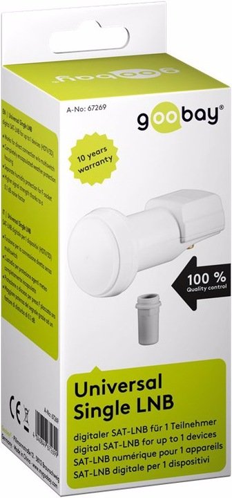 Actual product image Goobay Universal Single (Single LNB, 40mm)