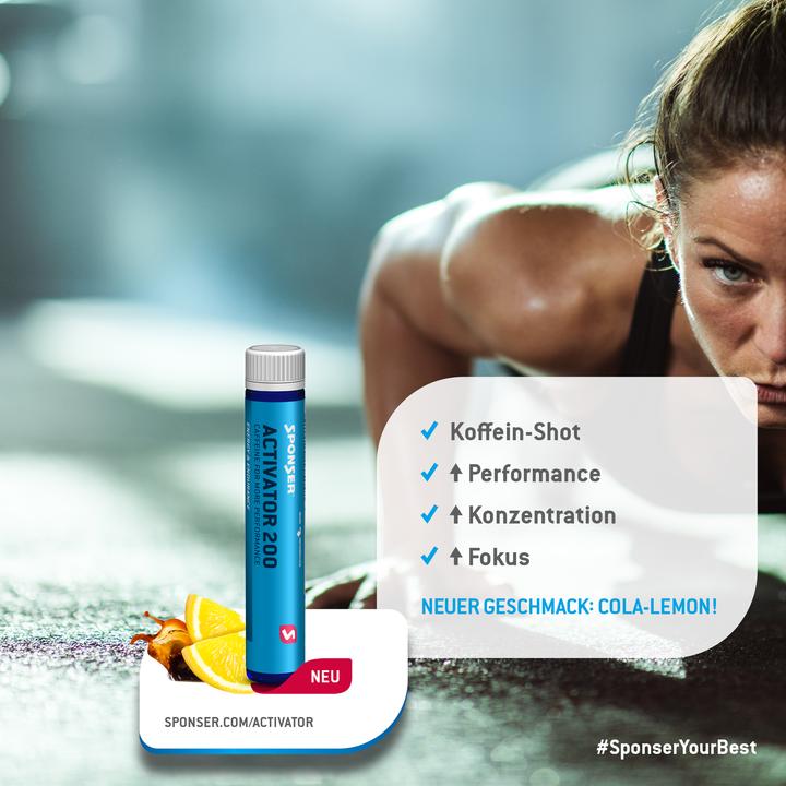 Actual product image Sponser Activator 200 (Lemon, Cola, 30 x)