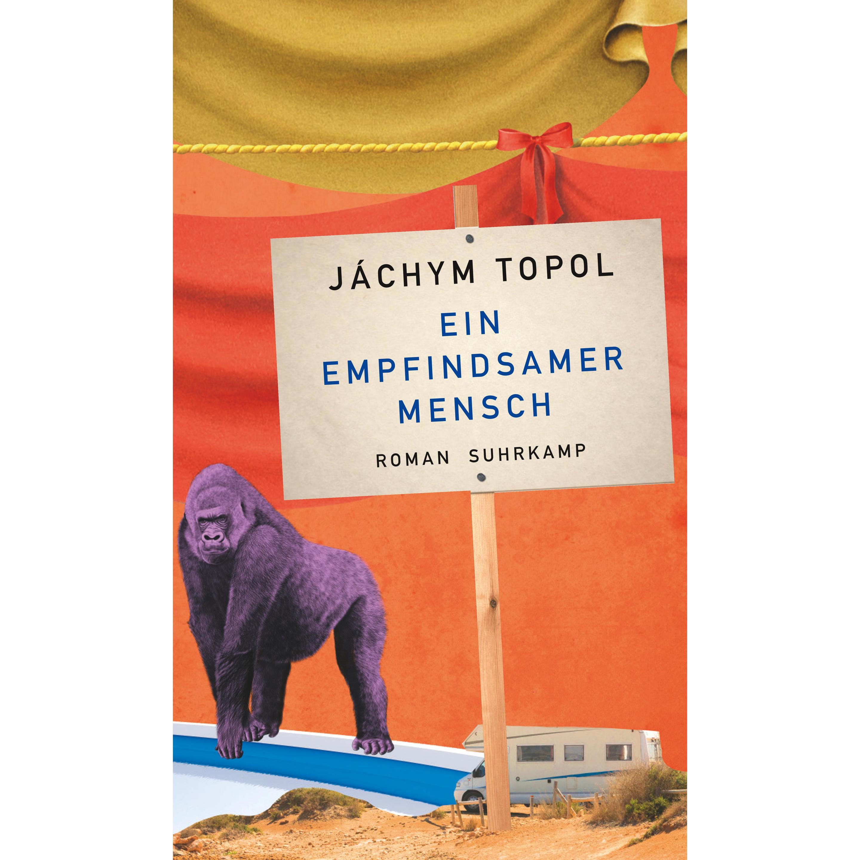Ein empfindsamer Mensch, Belletristik von Jáchym Topol