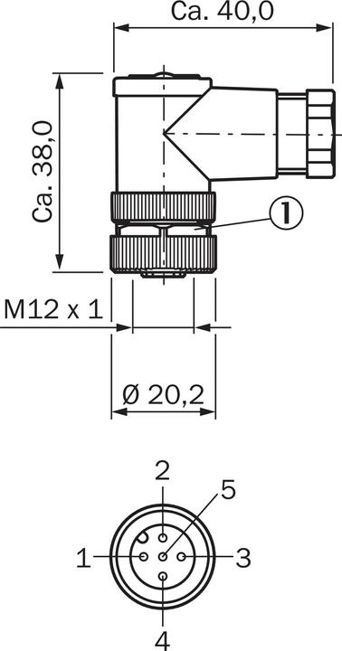 Produktbild Sick Kabeldose