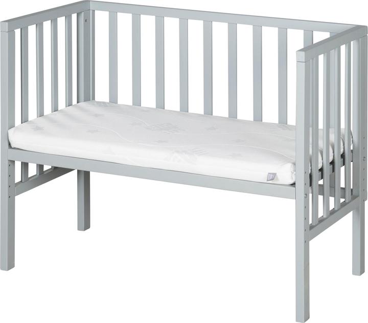 Image du produit Roba Lit d'appoint 2en1 avec barrière + matelas