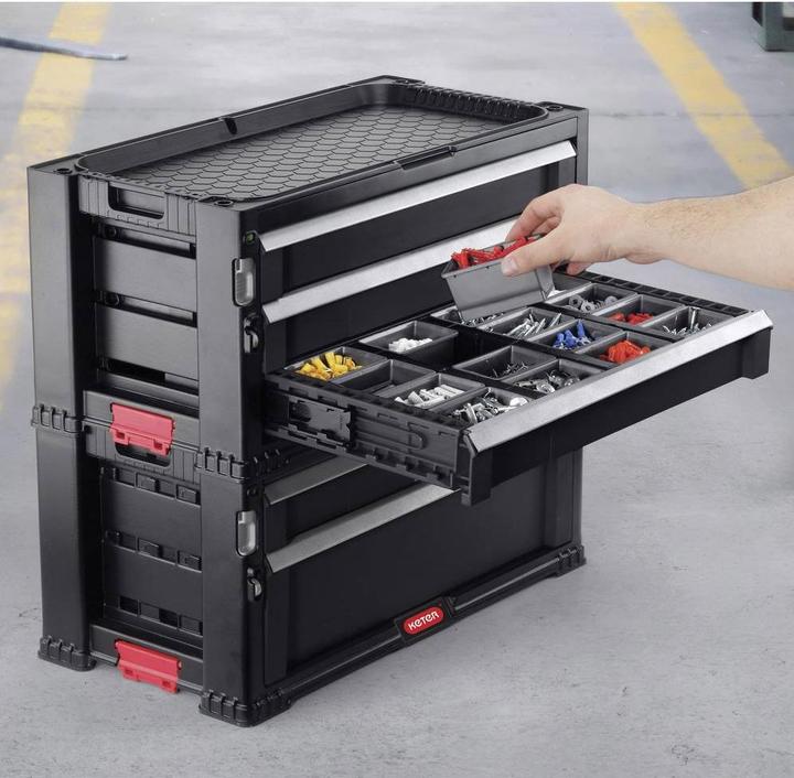Actual product image Keter Tool trolley Drawers (1x)