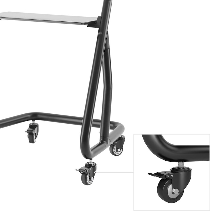 Produktbild Hama Trolley", Fernsehständer m. Rollen, 254 cm (100 (100", 80 kg)