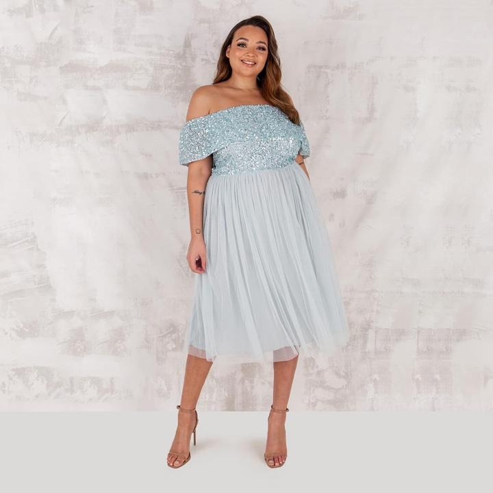 Produktbild Herba Abito Midi Bardot (32)