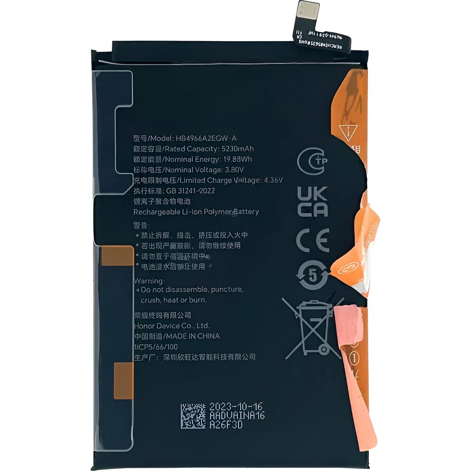 Clappio 5230mAh Austausch-Akku, Ersetzt Modell HB566880EHW, Smartphone Akku