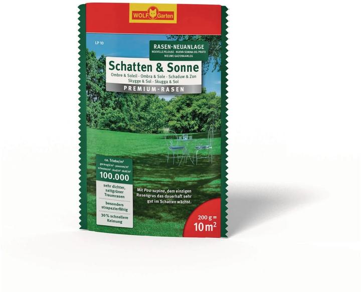 Image du produit Wolf-Garten Ombre et soleil (Réensemencement de la pelouse)