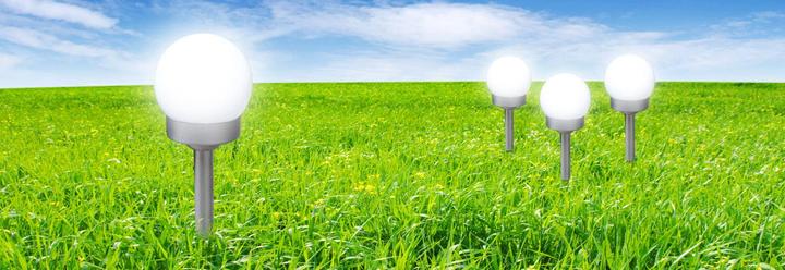 Actual product image Globo solar light (IP44)