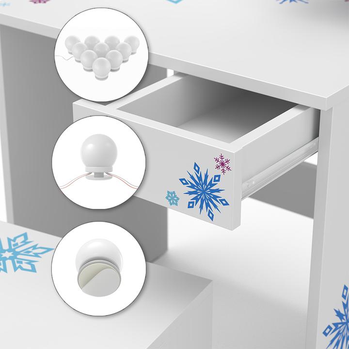 Actual product image Vicco Schneeflocke (55 x 40 x 103 cm)