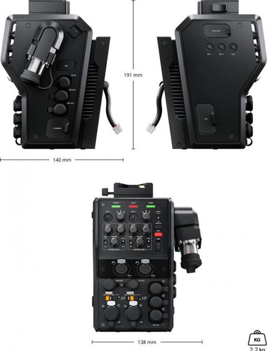 Image du produit Blackmagic Convertisseur fibre optique caméra