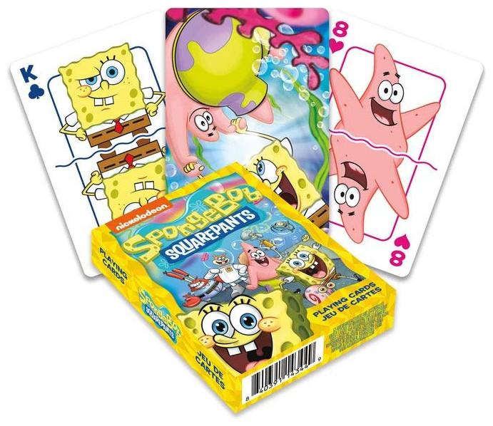 Aquarius BOB L'EPONGE - Cast - Jeu de cartes (Deutsch, 1 - 4 Spieler)