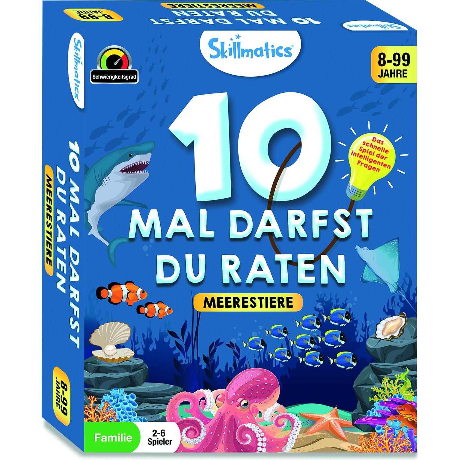 Skillmatics 10 Mal raten Meerestiere, d (Deutsch)